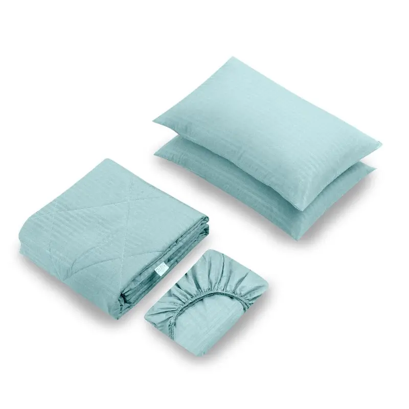 Duck Egg Blue Bed-In-A-Bag Set (Full/Queen) 1