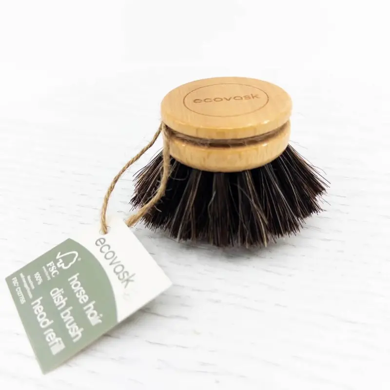 Ecovask Replacement Natural Dish Brush Head 1