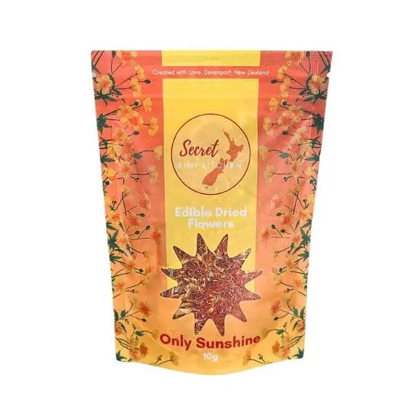 Edible Dried Sunflower Petals – Only Sunshine Gourmet Floral Garnish (10G) 1