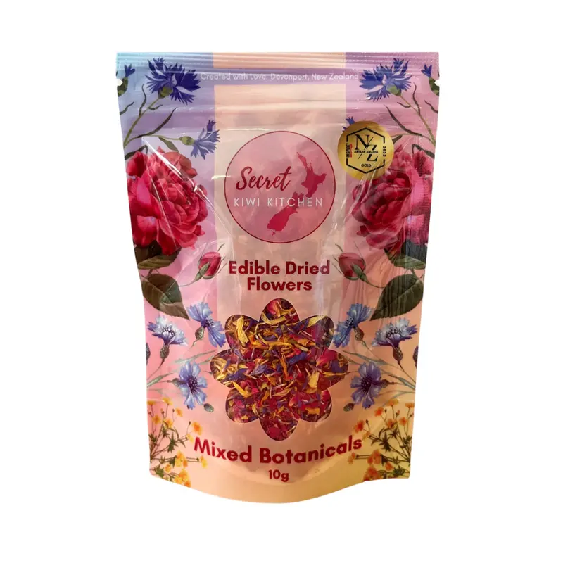 Edible Mixed Dried Botanical Flowers – 10 G Gourmet Garnish 1