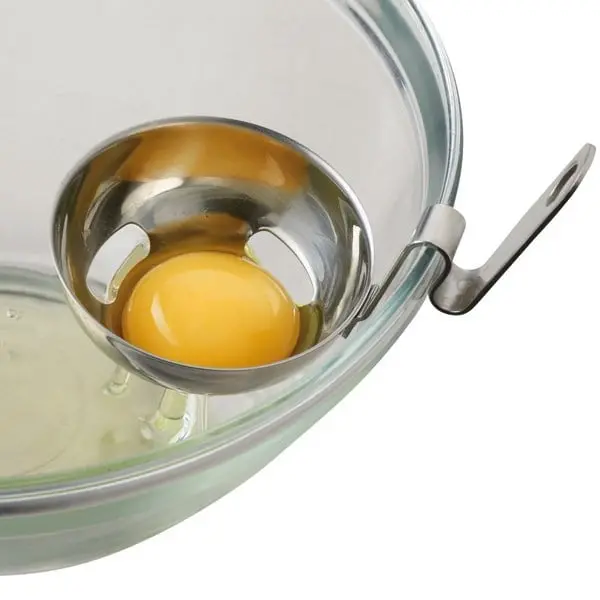 Egg White Separator With Angled Design 1