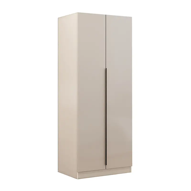 Emil Compact 2-Door Hinged Wardrobe – Minimalist Closet Design 1