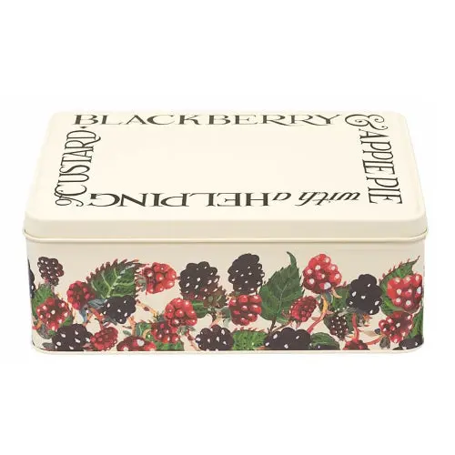 Emma Bridgewater Blackberry Pattern Deep Rectangular Storage Tin 1