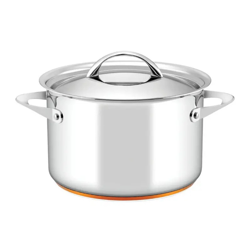 Essteele Per Vita Stainless Steel Stockpot – 24 Cm, 7.1 L Capacity 1