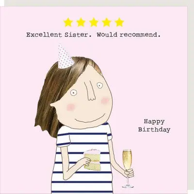 Five-Star Sister Love Card 1