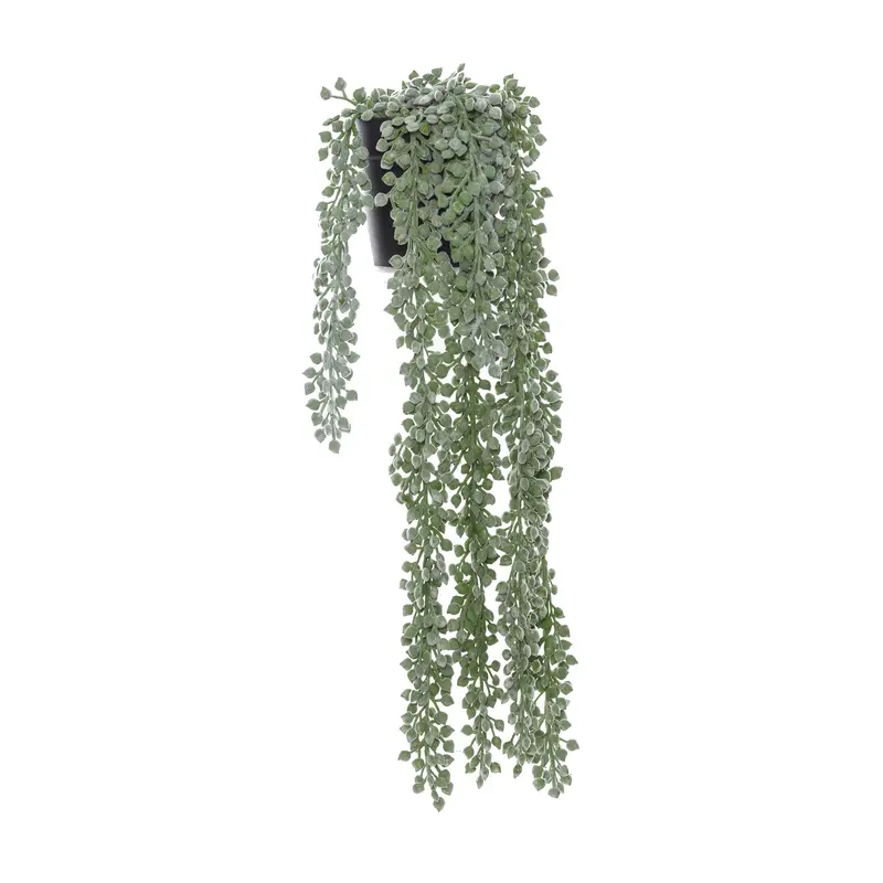 Flocked Hanging Pearl Garden Planter 1