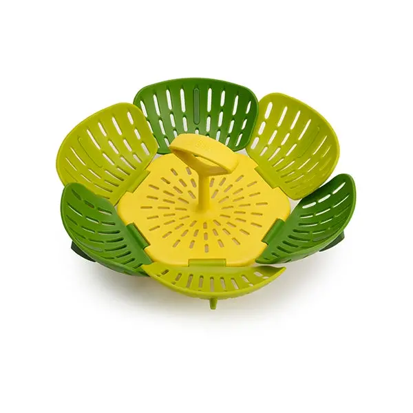 Foldable Green Steam Basket By Joseph Joseph 1