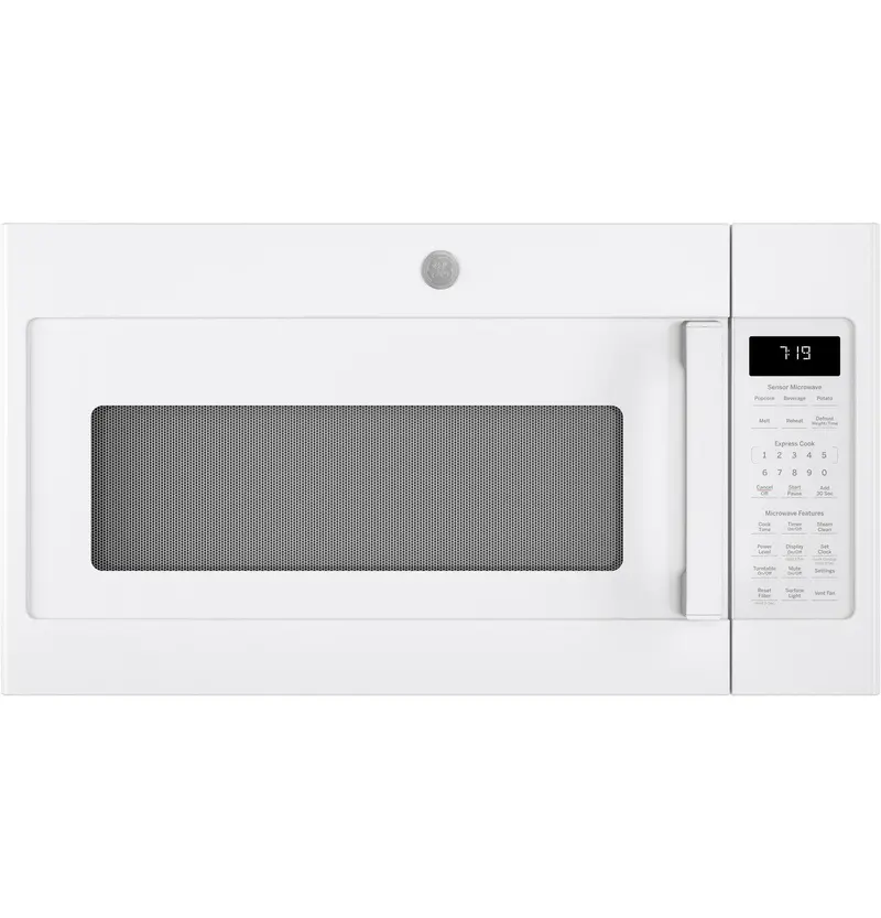 Ge 1.9 Cu. Ft. Recirculating Over-The-Range Microwave With Sensor Cooking 1