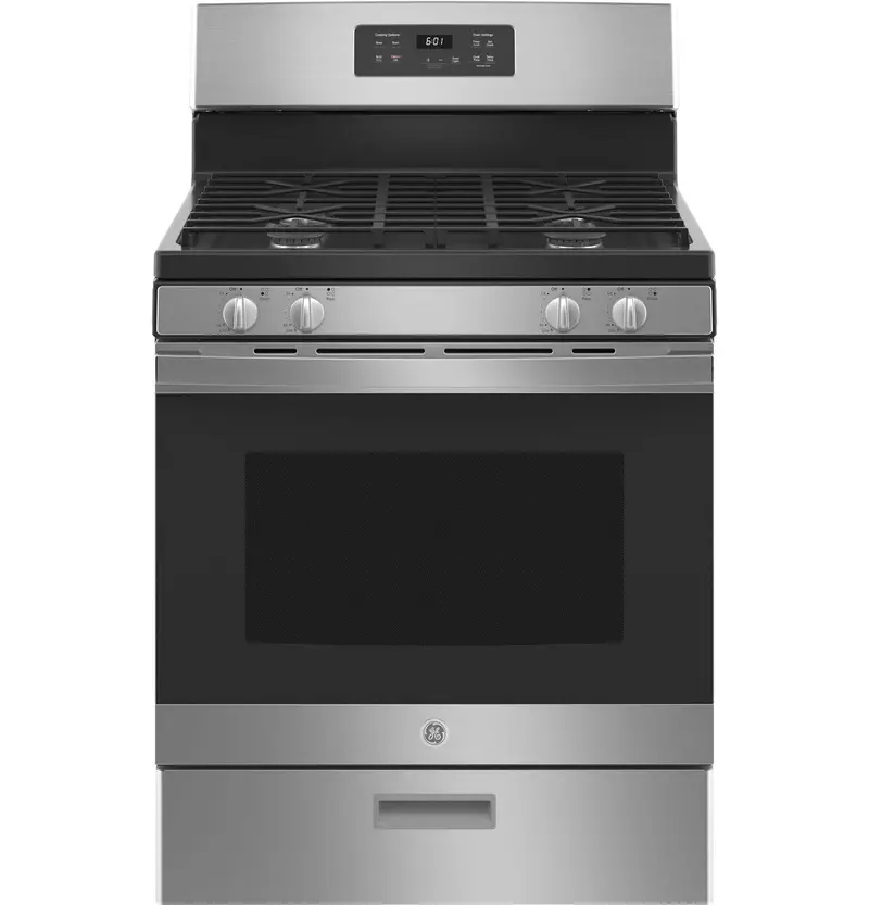 Ge 30" Gas Range – Free-Standing Model 1
