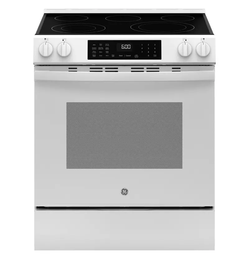 Ge 30-Inch Slide-In Electric Convection Range With Air Fry And Easywash Oven Tray 2