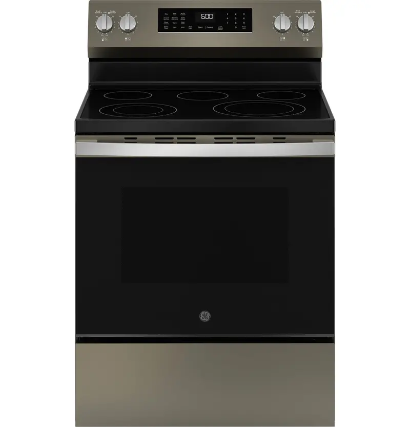 Ge Energy Star 30" Electric Convection Range With No-Preheat Air Fry & Easywash Oven Tray 1