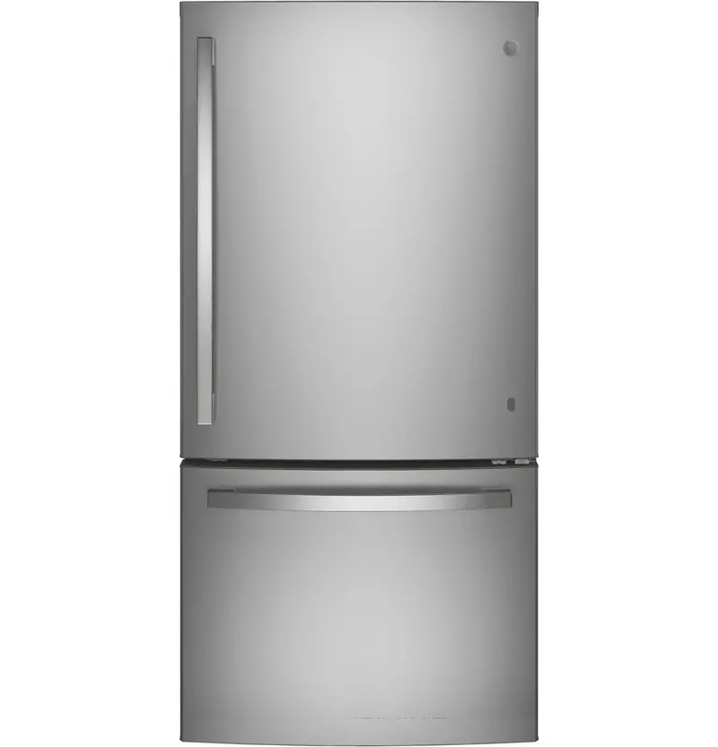 Ge® Energy Star® Bottom-Freezer Refrigerator – 24.8 Cu. Ft. With Drawer Storage 1
