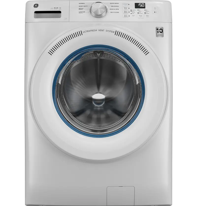 Ge Energy Star Smart Front-Load Washer – 4.6 Cu. Ft. With Ultrafresh Vent & Odorblock 2