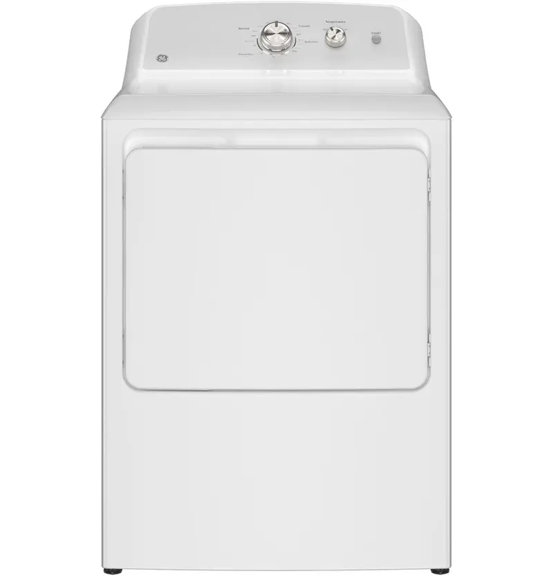 Ge Gas Dryer – 7.2 Cu. Ft. Capacity With 120-Foot Venting & Reversible Door 1