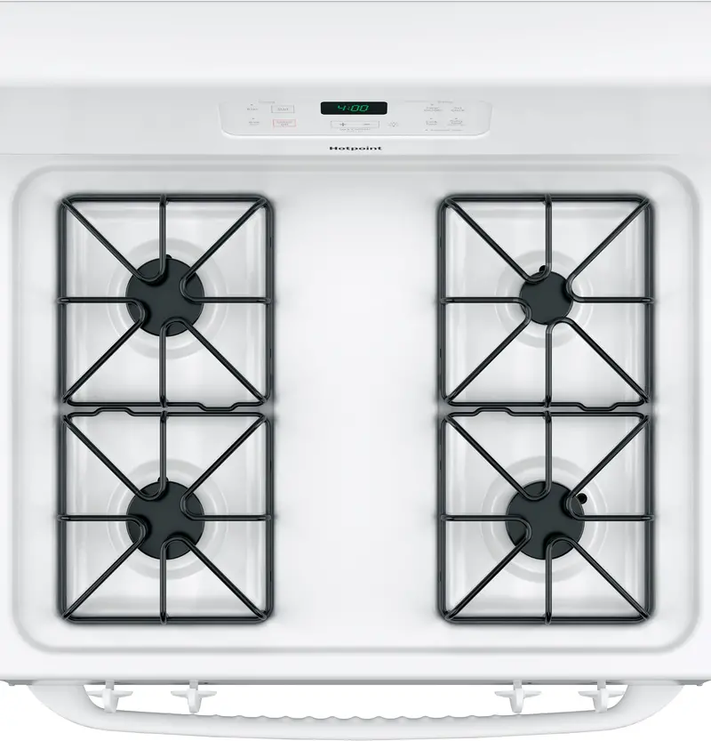 Ge Hotpoint® 30-Inch Gas Range – Budget-Friendly Free-Standing Standard Clean Model 1