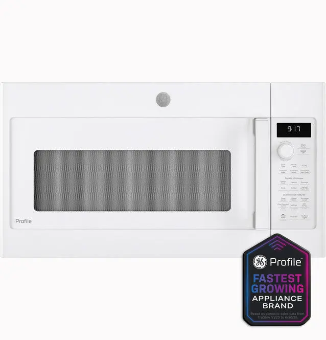 Ge Profile 1.7 Cu. Ft. Convection Over-The-Range Microwave 1