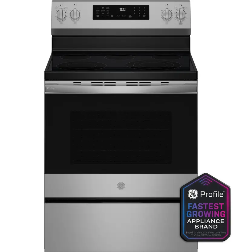 Ge Profile Energy Star 30-Inch Smart Electric Convection Range – Air Fry, No Preheat, Easywash Tray 2