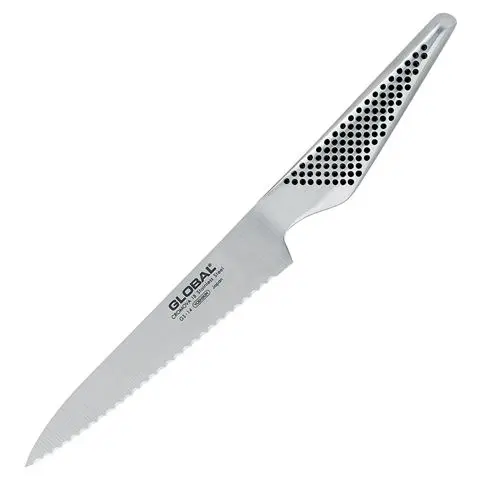 Global 15Cm Serrated Utility Knife 1