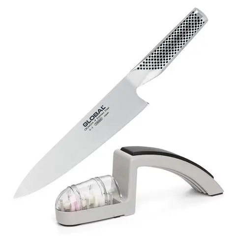 Global 2-Piece 20Cm Chef And Utility Knife Set 1