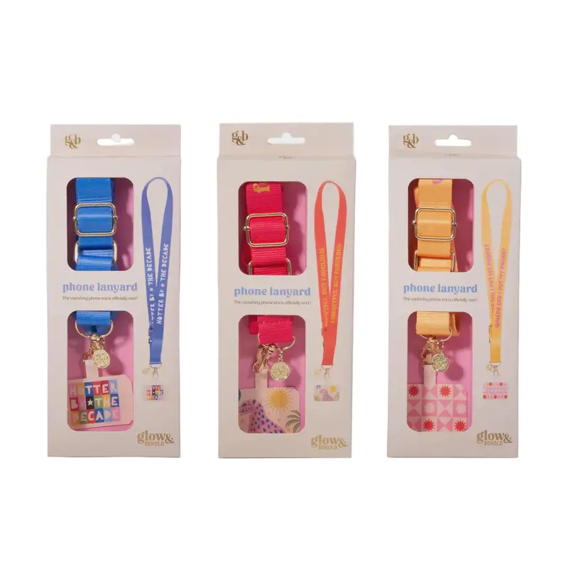 Glow & Behold Adjustable Phone Lanyard With Strap 1