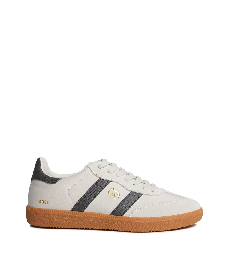 Goodsole Canvas Sneaker – Parallel Design In Bone 1