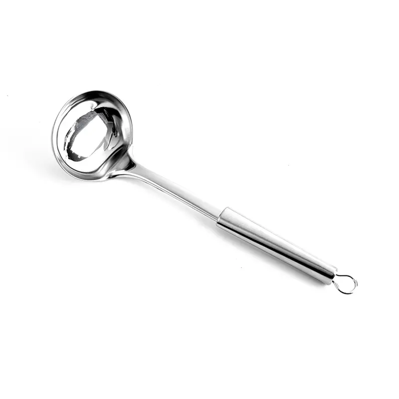 Ian Stainless Steel Soup Ladle – Long Handle, 1-Cup Capacity 1