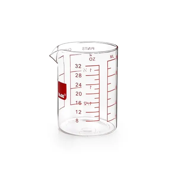 Ibili 1-Liter Glass Measuring Cup 1