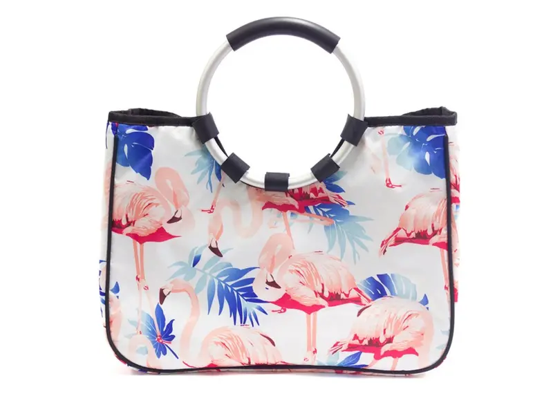 Icon Chef Flamingo Party Easy Shopper Tote Bag 1