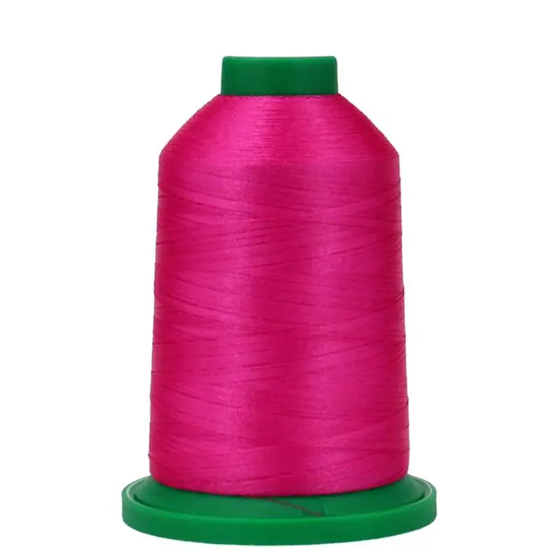 Isacord Polyester Embroidery Thread 5000M – Hot Pink (Color 2508) 1
