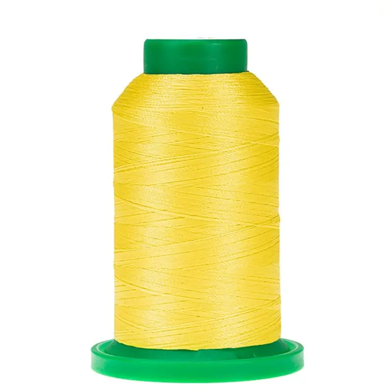 Isacord Yellow Embroidery Thread – 1000M Spool (0310) 1