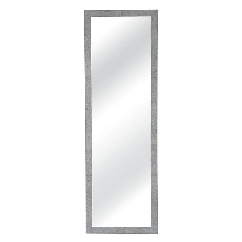 Jarvia Slate-Gray Framed Mirror – 40X150 Cm Industrial-Chic Vertical Mirror 1