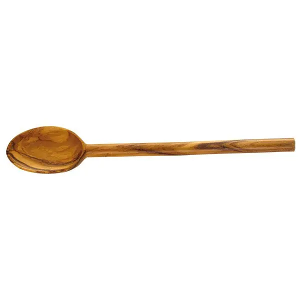 Jean Dubost Olive Wood Serving Spoon 1