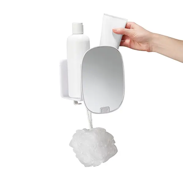 Joseph Joseph Compact Shower Caddy With Integrated Mirror (Easystore Series) 1