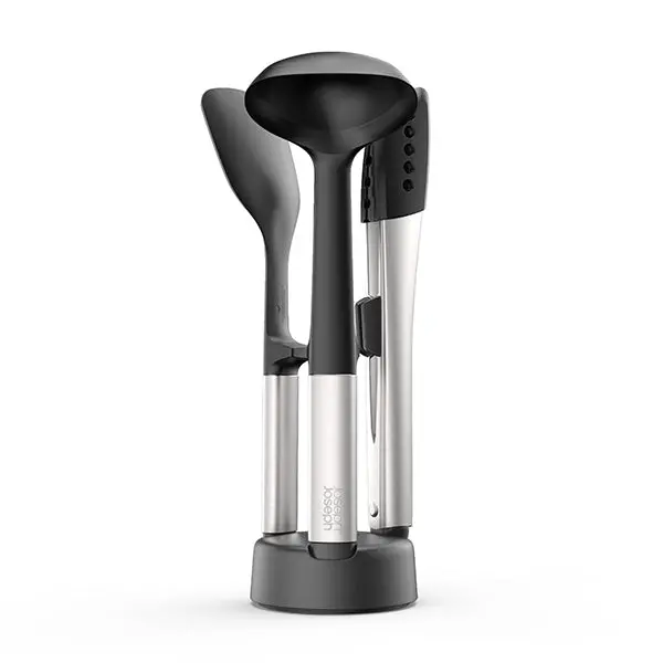 Joseph Joseph Elevate Fusion 3-Piece Utensil Set With Compact Base 1