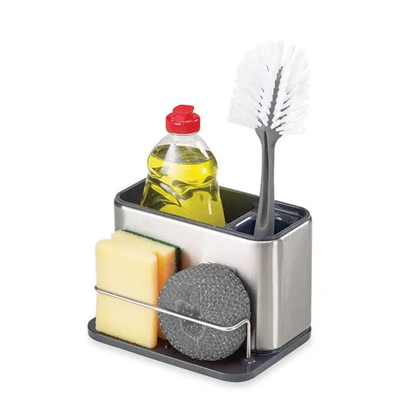 Joseph Joseph Sink Caddy Organizer – Stainless Steel, Space-Saving Design 1
