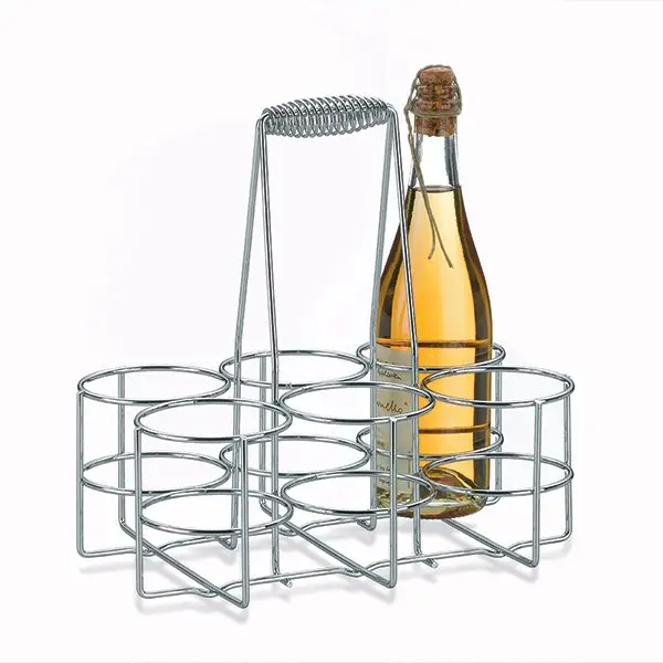 Kela Chrome Bottle Holder – Space-Saving Loop Design 1