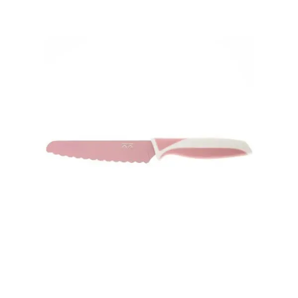 Kiddikutter Child-Safe Learning Knife – 18 Cm Blush Pink Handle 1