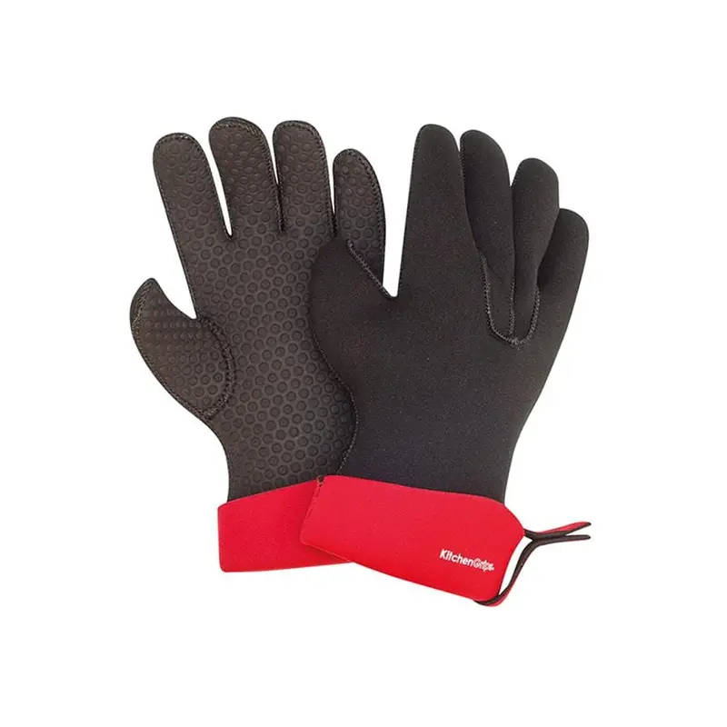 Kitchen Grips Five-Finger Heat-Resistant Chef Gloves – 2-Piece Set 1