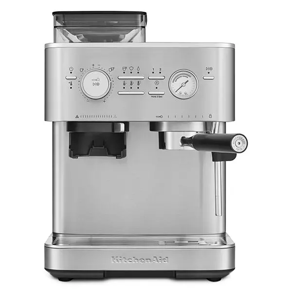 Kitchenaid 5Kes6551Sx Semi-Automatic Espresso Machine With Integrated Grinder 1