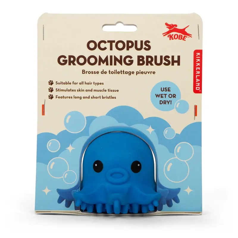 Kobe Octopus Hair & Beard Grooming Brush – Ergonomic Design 1