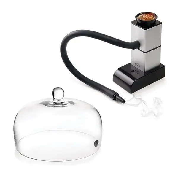 Lacor 26Cm Food Smoker System With Transparent Dome Cover 1