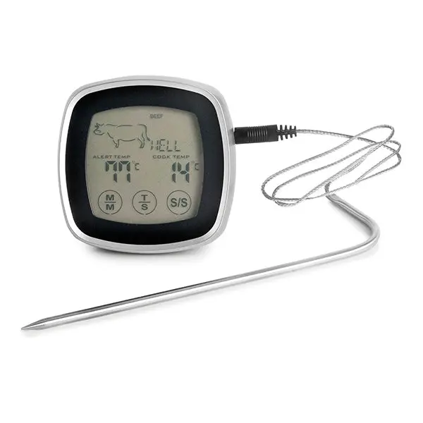 Lacor Touch Digital Meat Thermometer With Stainless Steel Probe, 17 Cm 1