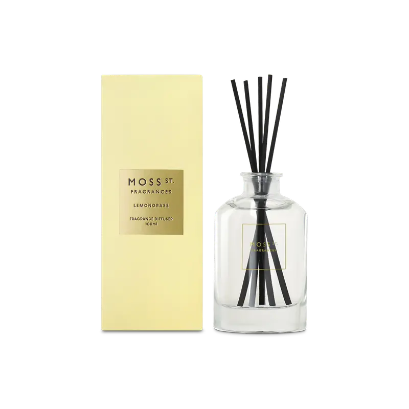 Lemongrass Zesty Mini Reed Diffuser – 100Ml 1