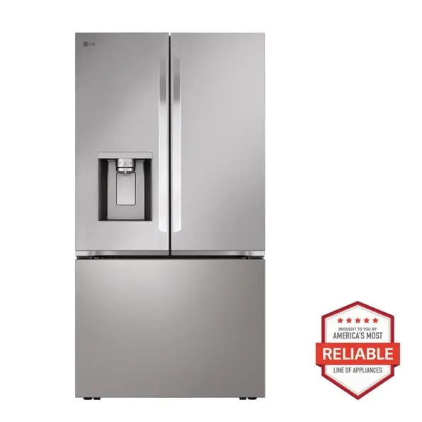 Lg 26 Cu. Ft. Counter-Depth French-Door Refrigerator With Craft Ice Maker 2