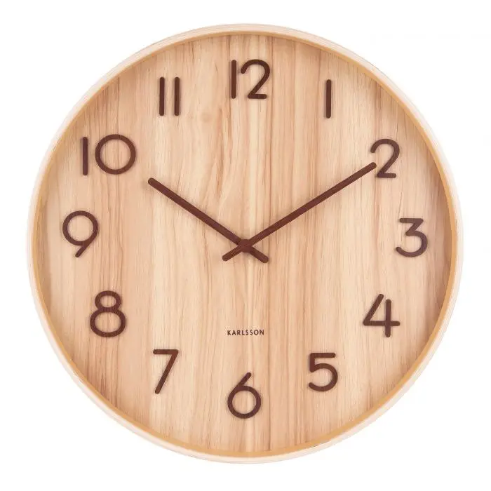 Lightweight Basswood Wall Clock – 60 Cm Diameter 1