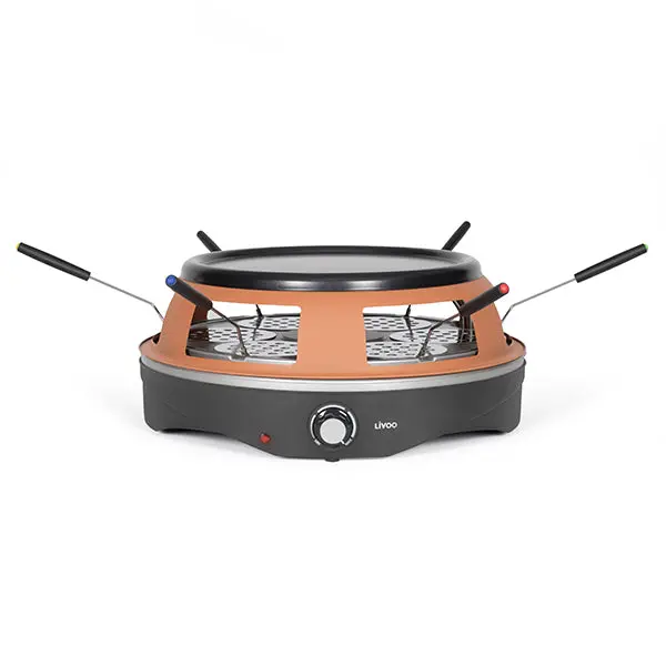 Livoo Doc304 6-Serving Pizza Maker – 1200 W Rapid Heating System 1