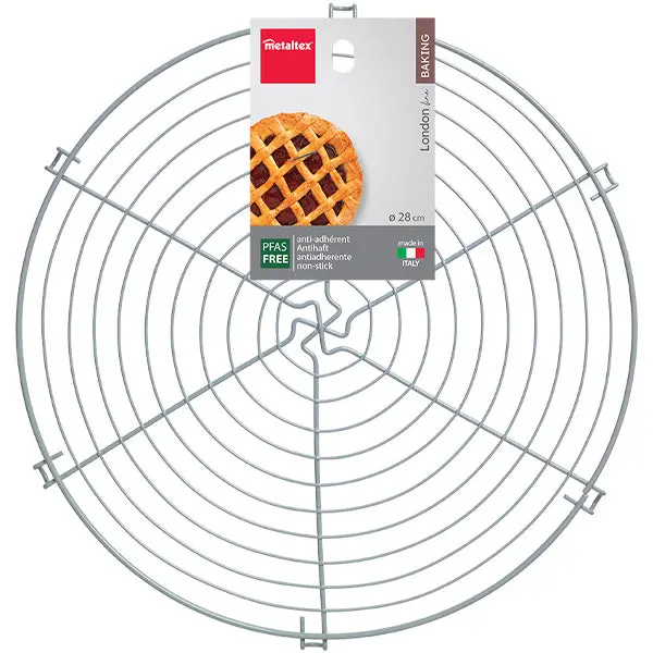 London Metaltex Round Cake Cover, 28 Cm 1