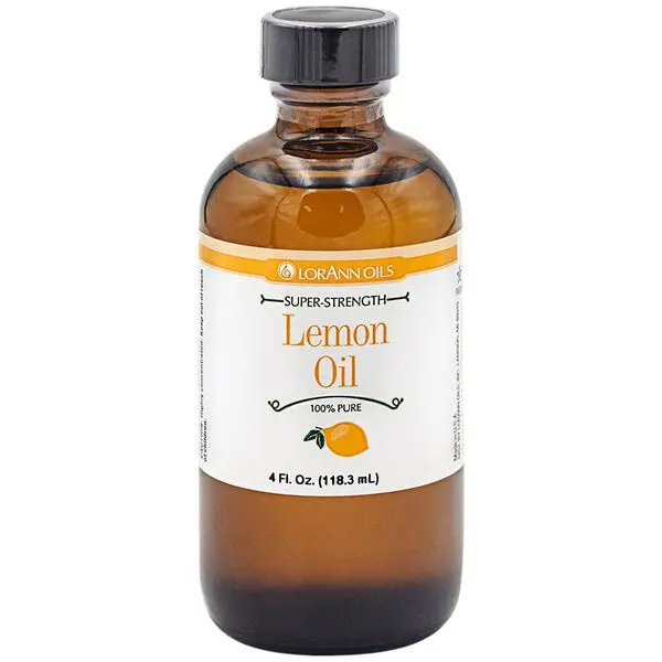 Lorann Pure Natural Lemon Oil – 4 Oz Food-Safe 1