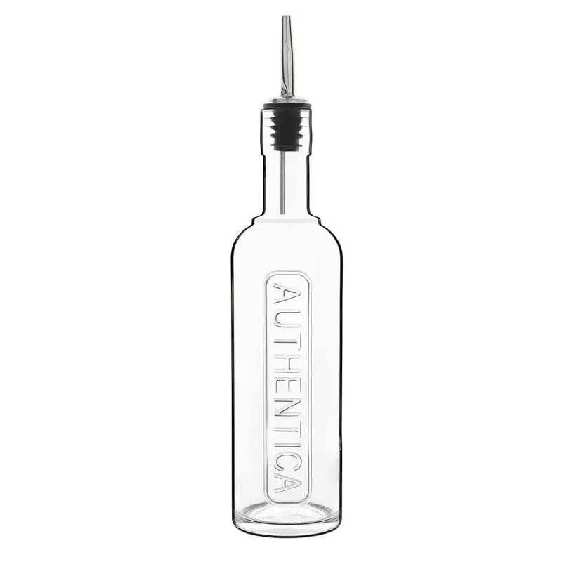 Luigi Bormioli Authentica Glass Beverage Bottle With Integrated Pour Spout 1