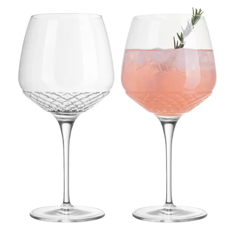 Luigi Bormioli Old Tom Gin Glasses – Set Of 2 Crystal-Clear 27 Oz Barware For Craft Cocktails 1